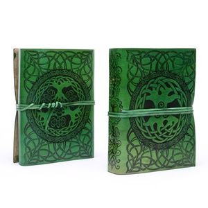 Celtic Tree of Life Leather Journal 5x7 inches